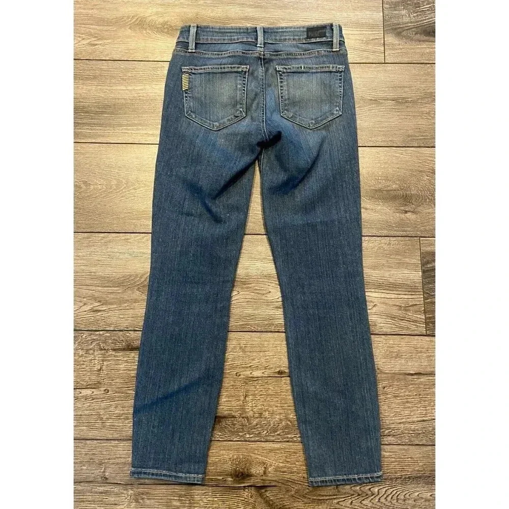Paige Jeans Verdugo Crop Medium Wash Size 25